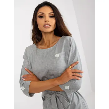 Dámské šaty Dámské šaty LK SK 507724 šedé 44