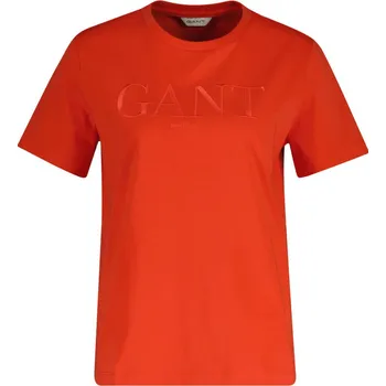 TRIČKO GANT REG TONAL GRAPHIC SS T-SHIRT PERFECT RED