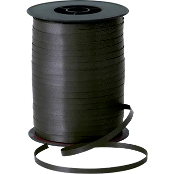 Balónek Stuha vázací Černá 500m