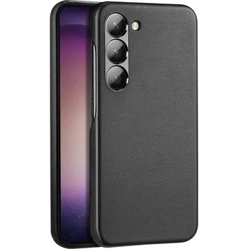 Pouzdro na mobilní telefon Elegantní pouzdro Dux Ducis Grit pro Samsung Galaxy S23+ z umělé kůže černé