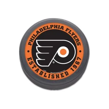 Puk Fanouškovský puk NHL Wincraft - Philadelphia Flyers, Barva Černá