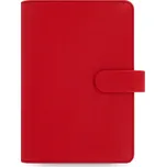 Diář Filofax Saffiano - osobní - červená - 022473