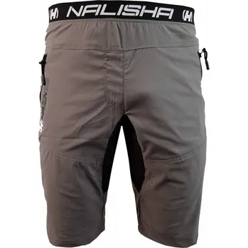 Cyklistické kalhoty Kraťasy unisex Haven Nalisha Short - šedé-černé, M