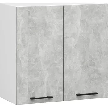 Kuchyňská skříňka Závěsná kuchyňská skříňka 60 cm VERMINA - bílá / beton