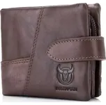 Bullcaptain kožená peněženka Dinop Hnědá