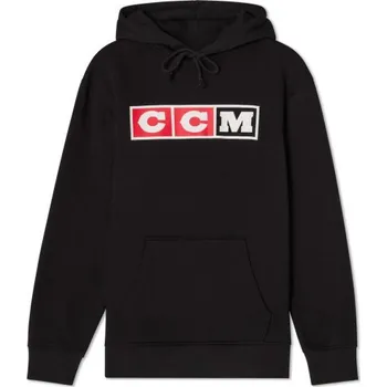 Pánská mikina CCM Mikina CCM Heritage SR, Barva BLK, Velikost L 1039566