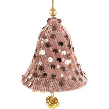 Vánoční ozdoba Vánoční ozdoba 318B růžová (12 ks)