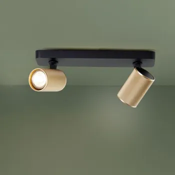 Brilliant G99202/86 Stropní hliníkové svítidlo MARTY 2 GOLD