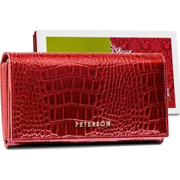 Peněženka Dámská peněženka Peterson PTN CR-411 červená