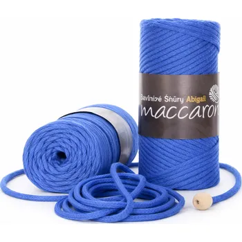 Bavlněná šňůra Abigail 3 mm modrá 44-911