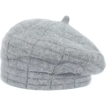 Čepice ArtOfPolo Dámský baret Shaggy plum Šedý