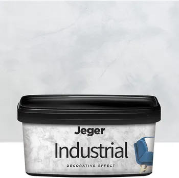 barva na zeď Jeger Industrial Barva s efektem kov, 1 l, Calcium 926943-LM-ESJ