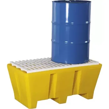 jímka Plastová záchytná jímka s roštem 270 l (2 sudy)