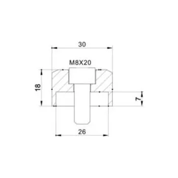 Zrcátko pro motocykl Adaptér na konce řídítek pro zpětná zrcátka PUIG pro KAWASAKI Z 900