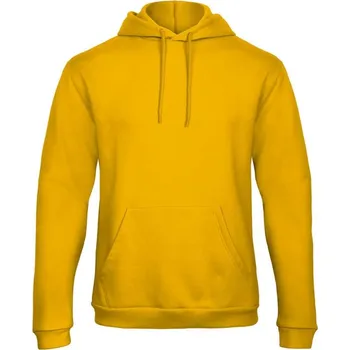 Pánská mikina Mikina B&C Unida - žlutá, XS