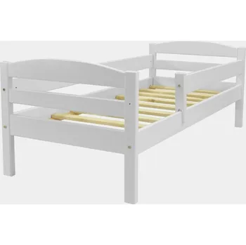 Dětská postel Dětská postýlka Anička 160x70 cm s roštem - bílá