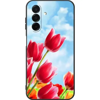 Pouzdro na mobilní telefon Kryt Samsung A26 5G Tulips (obal neboli pouzdro na Samsung A26 5G)