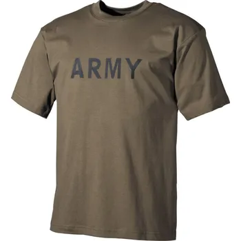 Pánské tričko Triko MFH ARMY - olivové, 3XL