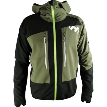 Cyklistická bunda Bunda pánská Haven Polartis - olivová-černá, L