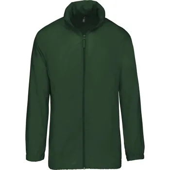 Pánská větrovka Větrovka pánská Kariban Uni - tmavě zelená, XS