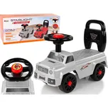 LEAN Toys Dětské odrážedlo - autíčko QX-5500- 2 stříbrné