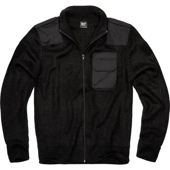 Pánský svetr Svetr Brandit BW Cardigan - černý, L