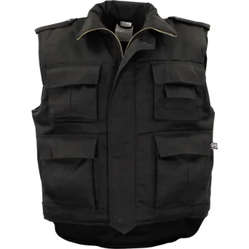 Pánská vesta Vesta MFH US Ranger - černá, XXL