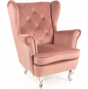 Křeslo LILI dětské čalouněné křeslo, růžová