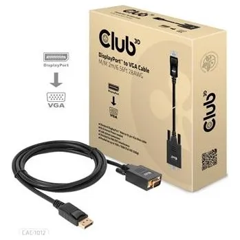 Video kabel Club3D kabel DP na VGA, M/M, 2m