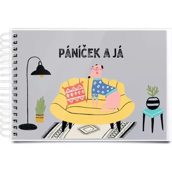 Fotokniha Plexi album s kroužkovou vazbou Páníček a já
