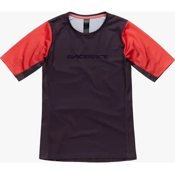 cyklistický dres Dámský dres kr.rukáv RACE FACE INDY coral L