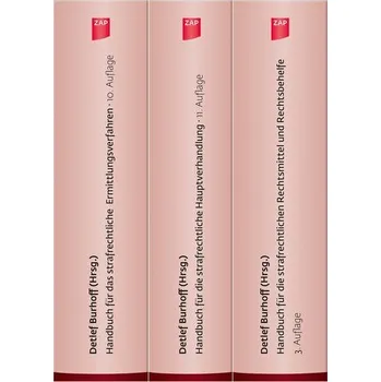 Komplettpaket für den Strafverteidiger - Burhoff, Detlef [DE] (2024, Firma, ZAP Verlag)