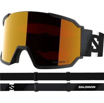 Salomon S/View 3 Black/Mid Red 2025/26 uni