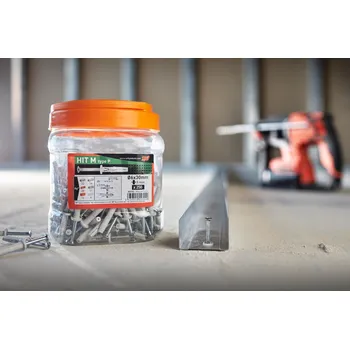 Hmoždinka Natloukací hmoždinka HIT M 6-5/32 BIDON 250ks (plochý límec), obj. 55702