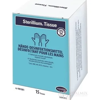 Vlhčený ubrousek BODE Sterillium Tissue kapesníky 15 ks