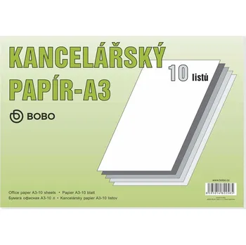 Kancelářský papír A3, 70 g, 10 listů