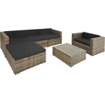 TecTake GmbH 403697 zahradní ratanový nábytek milano - přírodní