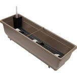 Truhlík samozavlažovací Torenie 50cm hnědo šedý