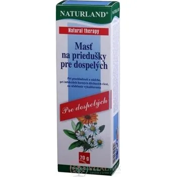 Masážní přípravek Naturland MAST NA průdušky PRO DOSPĚLÉ 70 g