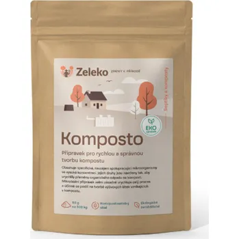 Urychlovač kompostu Zeleko Komposto přírodní urychlovač kompostů 300 g