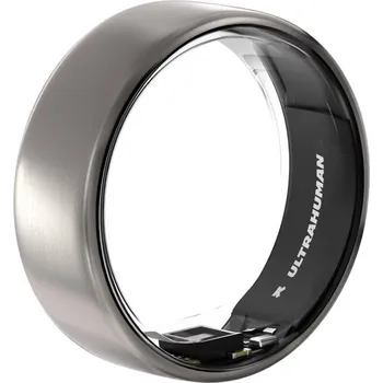 Fitness náramek Ultrahuman Ring Air velikost 8 (UHRA-RT-08) titanium