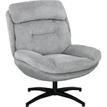 Otočná židle | černo-šedá