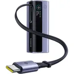 Powerbanka Baseus EnerGeek GR11 20000 mAh 145 W USB-A 2x USB-C šedá se zatahovacím kabelem USB-C
