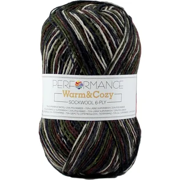 Příze Příze Performance Warm&Cozy antracit