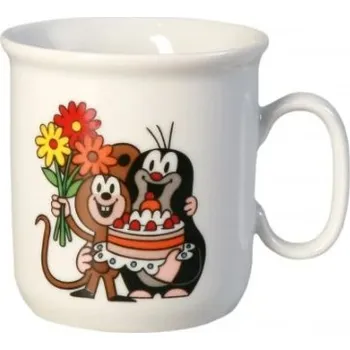 THUN Hrnek GASTON Krtek kytka myška a dort 160 ml