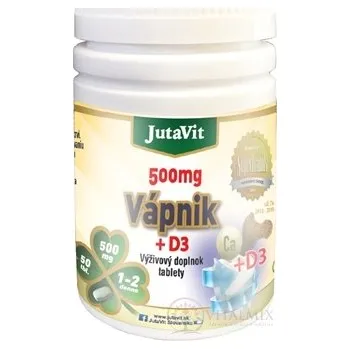 Přírodní produkt JutaVit Vápník 500 mg + D3 tbl 50 ks
