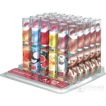 Pleťová kosmetika VITAR Luxus ovocný s perletí Exotic 2. verze PACK balzám na rty 30 ks