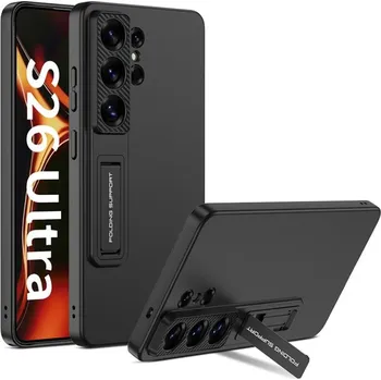 Pouzdro na mobilní telefon GKK 134691 GKK SUPPORT Ochranný kryt se stojánkem Samsung Galaxy S26 Ultra 5G černý