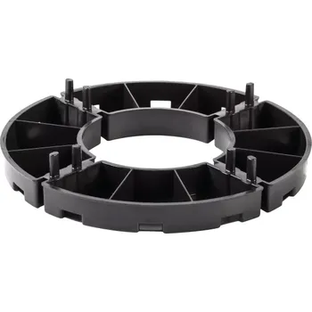 Terč pod dlažbu pevný H 15 mm - celé balení 250 Ks (Terč s pevnou výškou 15 mm | Ø 150 mm | spára 4 mm)