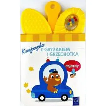 První čtění Książeczka z gryzakiem i grzechotką. Pojazdy - praca zbiorowa